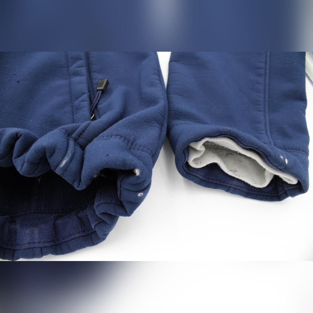 Women’s Medium Navy North Face Fleece Jacket - Picture 6 of 8
